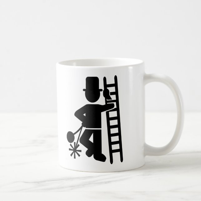 Chimney sweeper coffee mug (Right)