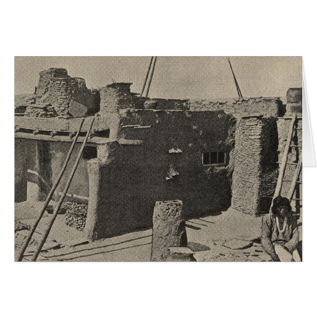 Chimneys, roofs, Zuni (Front Horizontal)