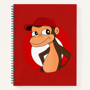 Chimp cartoon notebook
