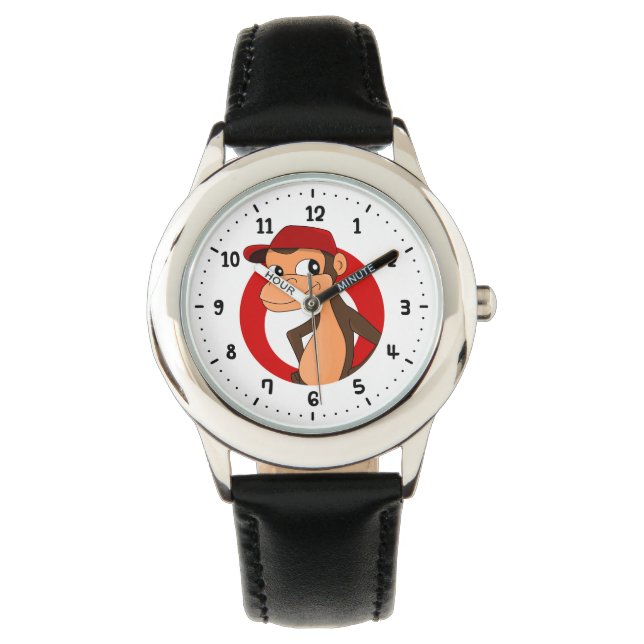 Chimp cartoon watch (Front)