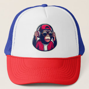 CHIMP IN DA HOUSE TRUCKER HAT