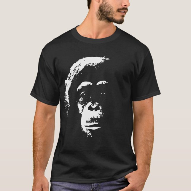 Chimp Shadows T-Shirt (Front)