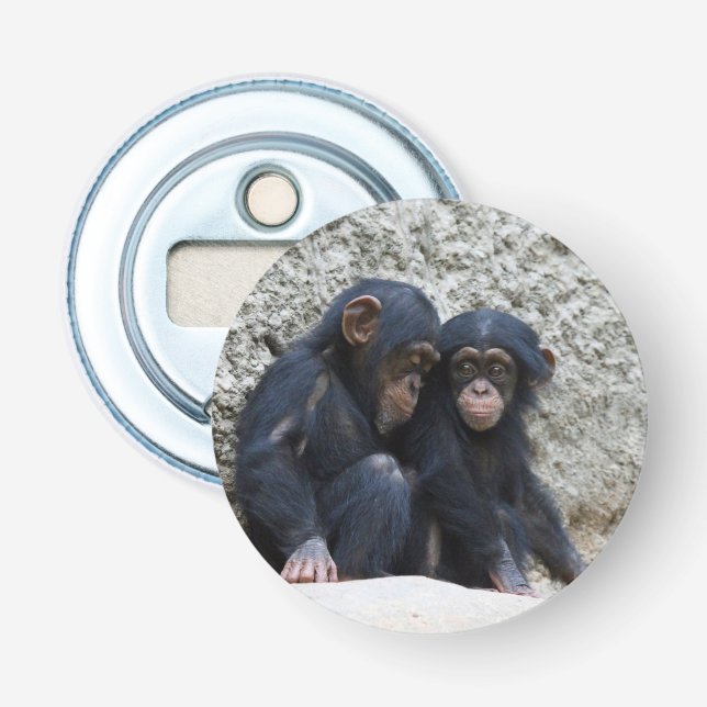 Chimpanzee 002 bottle opener (Front)