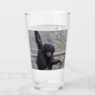 Chimpanzee 017 glass