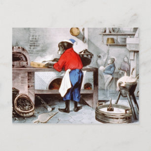 Chimpanzee Chef Postcard