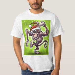 Chimpanzee Christmas T-Shirt