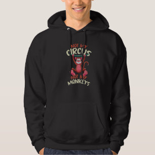 Chimpanzee Circus Zoo Animal Monkey   Monkey Hoodie