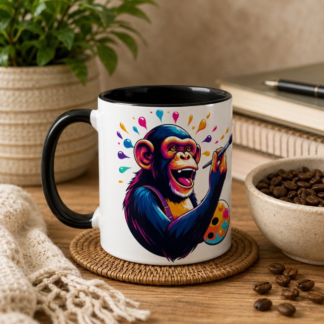 Chimpanzee Coffee Mug (Chimpanzee Coffee Mug)