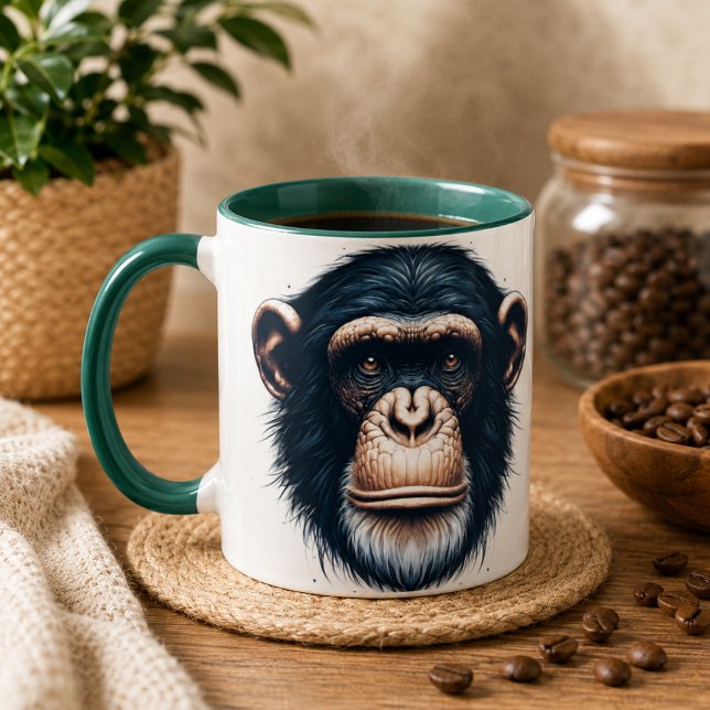Chimpanzee Coffee Mug (Chimpanzee Coffee Mug)