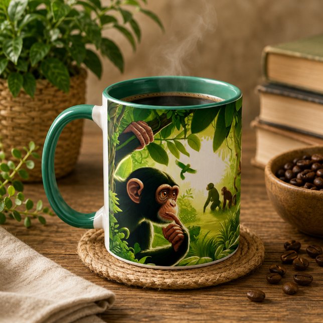 Chimpanzee Coffee Mug (Chimpanzee Coffee Mug)