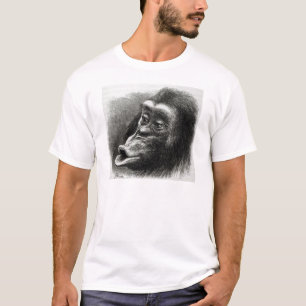 Chimpanzee Disappointed and Sulky T-Shirt