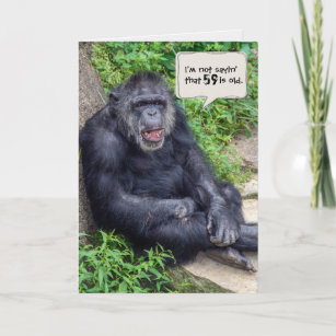 Funny 59th Birthday Cards Zazzle