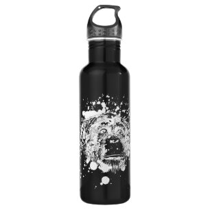 Chimpanzee in White Splash 710 Ml Water Bottle