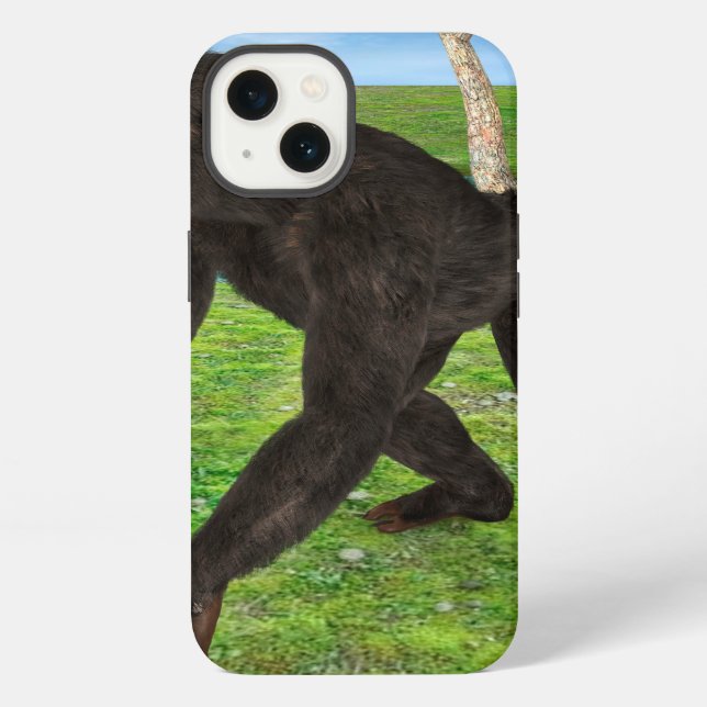 Chimpanzee iPhone Case (Back)