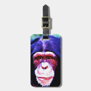 Chimpanzee Luggage Tags