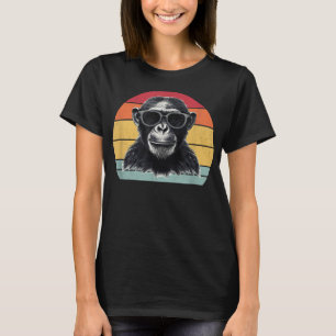 Chimpanzee Monkey Vintage Chimp Monkey Chimpanzee T-Shirt
