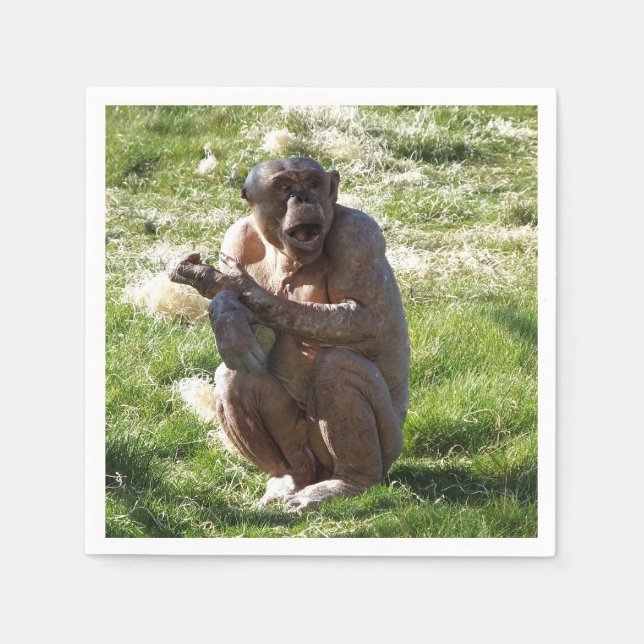 CHIMPANZEE NAPKIN (Front)