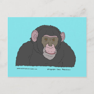 Chimpanzee Postcard