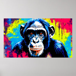 CHIMPANZEE  POSTER