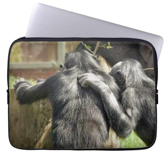 CHIMPANZEES   LAPTOP SLEEVE (Front)