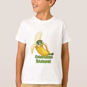 Chimpanzini Bananini T-Shirt   Funny Italian Brain