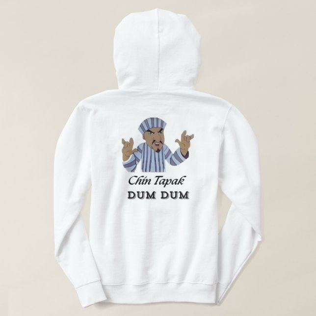 Chin Tapak Dum Dum Hoodie for Men (Design Back)