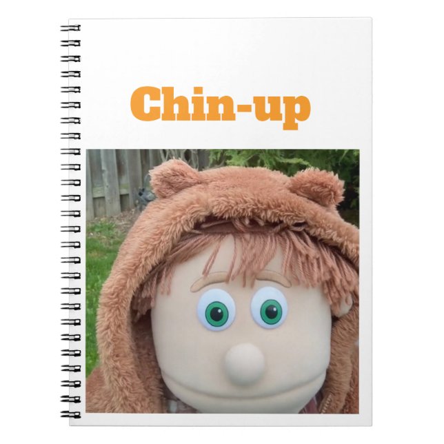 Chin-Up Charlie Notebook (Front)