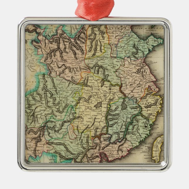 China 15 metal tree decoration (Front)