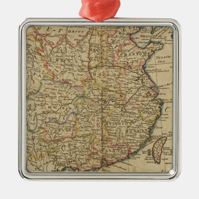 China 5 metal tree decoration (Front)