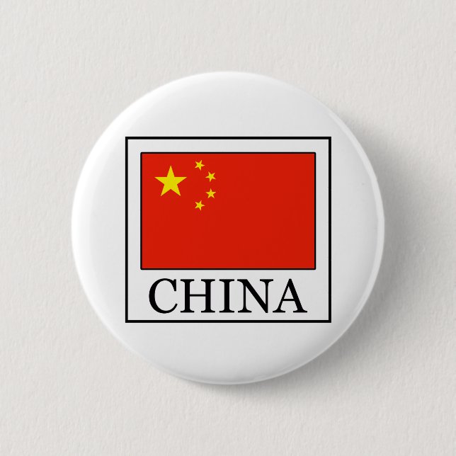 China 6 Cm Round Badge (Front)
