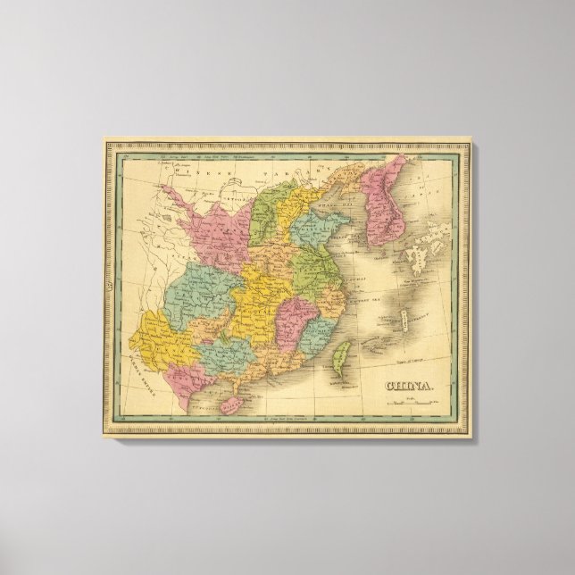China 9 canvas print (Front)