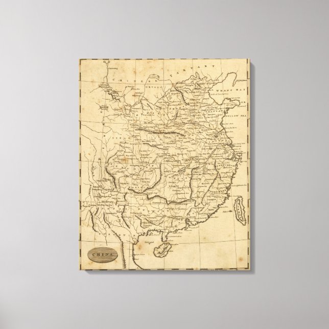 China 9 canvas print (Front)