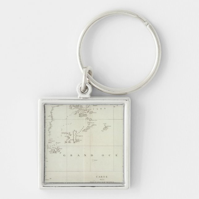 China and Asia Key Ring (Front)