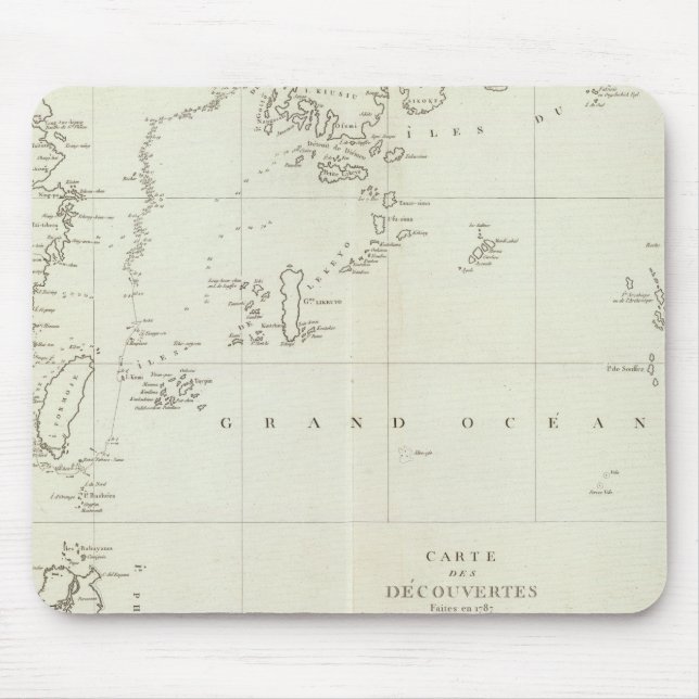 China and Asia Mouse Mat (Front)