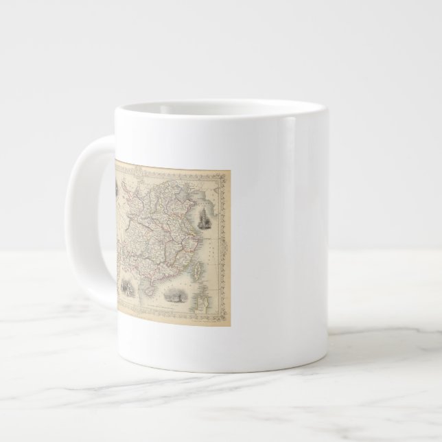 China And Burmah Large Coffee Mug (Front Left)