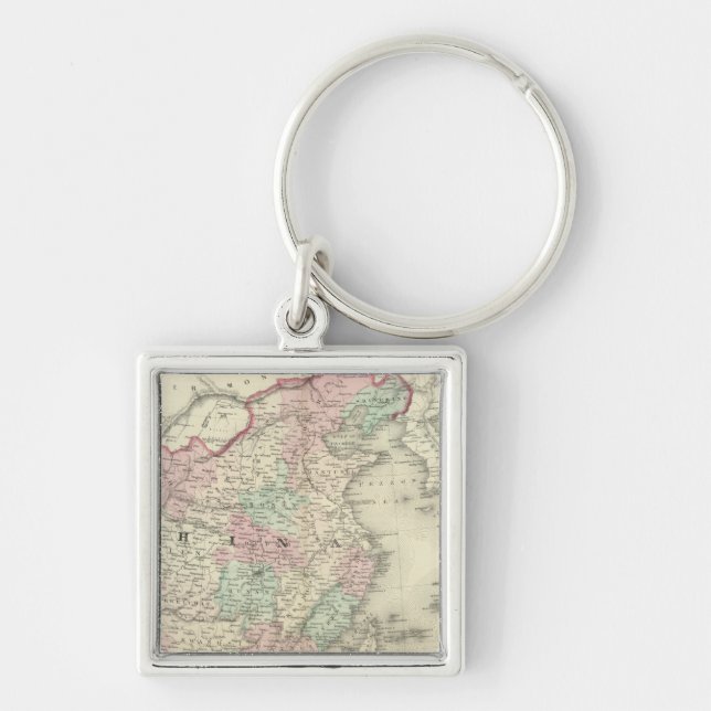 China and Japan 2 Key Ring (Front)