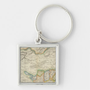 China and Japan Key Ring