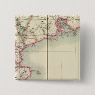 China, Asia 98 15 Cm Square Badge