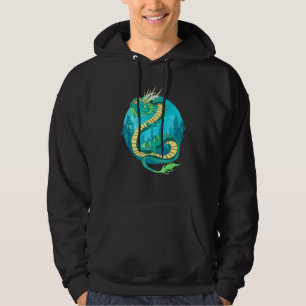 China Asian Culture Mythical Creature Nature Chine Hoodie