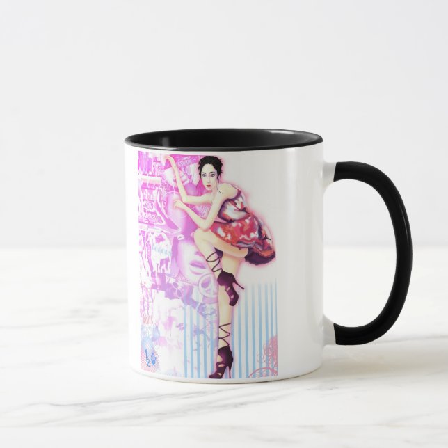 CHINA BALLET MUG (Right)