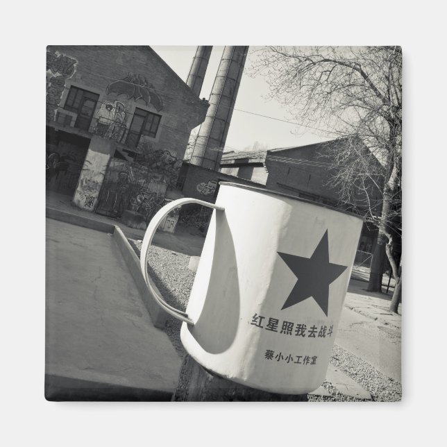 China, Beijing, Chaoyang District. Dashanzi 798 2 Magnet (Front)