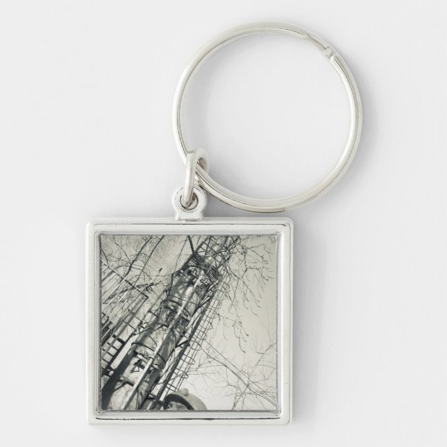 China, Beijing, Chaoyang District. Dashanzi 798 Key Ring (Front)