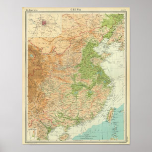 China Beijing Region Poster