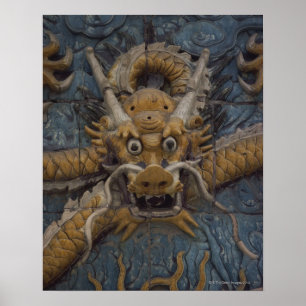 China, Beijing, The Forbidden City, Nine Dragon Poster