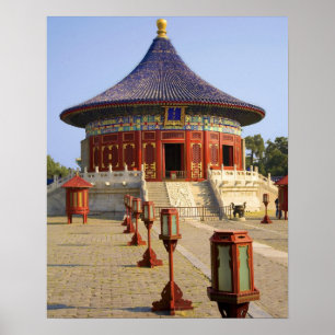 China, Beijing, Tian Tan Park, Temple of Heaven, Poster