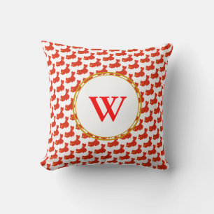 CHINA Blessed Nation Monogram Christian Cushion