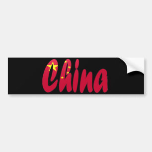 China Bumper Sticker