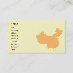 China - Business Card