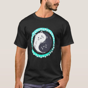 China Cat Lovers Chinese Symbol Cat Sign Ying and T-Shirt
