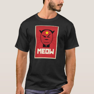 China Chairman Mao as communist cat T-Shirt